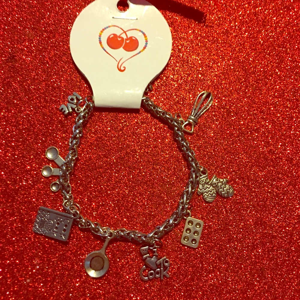 Cook Themed Charm Bracelet
